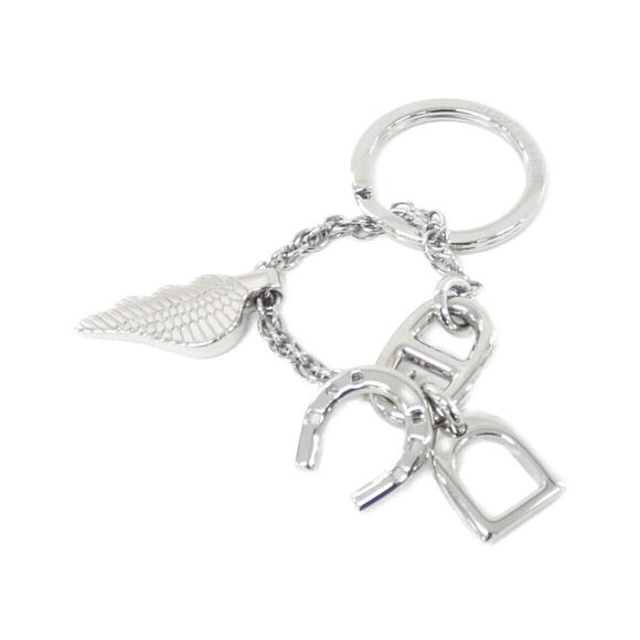 HERMES Silver Keyring - Picture 1 of 4